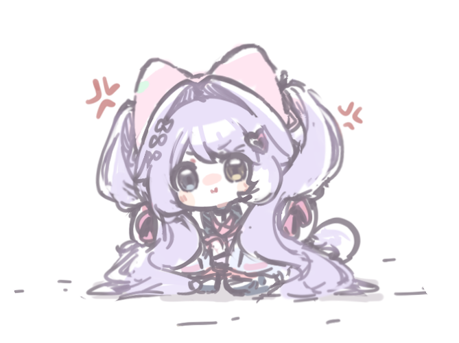 #shibuki_art 
트윈테일 됐으면 국룰 포즈해야지 부키야
아 머리가 커서 안되네