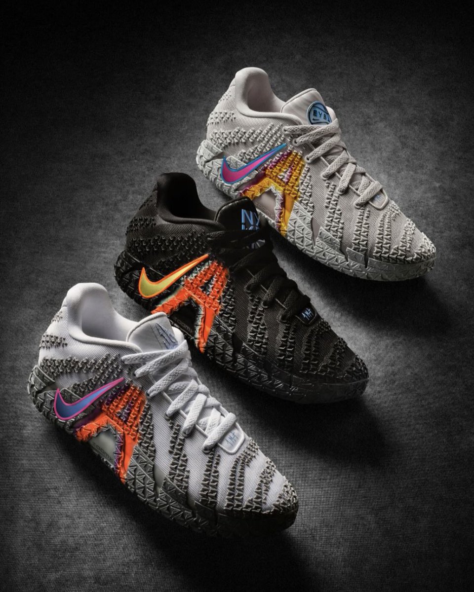 Each of the Graffiti Nike Ja 3 colorways represent a stop on his