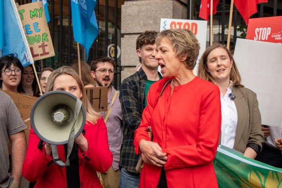 Ivana Bacik (@ivanabacik) on Twitter photo Outside the Dáil tonight we sent a clear message to Govt.
Hiking student fees during a cost of living crisis will hurt so many students & families already under huge pressure.
Well done to <a href="/LauraHarmon01/">Laura Harmon</a> for organising the protest & all to students who made their voice clear. Outside the Dáil tonight we sent a clear message to Govt.
Hiking student fees during a cost of living crisis will hurt so many students & families already under huge pressure.
Well done to <a href="/LauraHarmon01/">Laura Harmon</a> for organising the protest & all to students who made their voice clear.