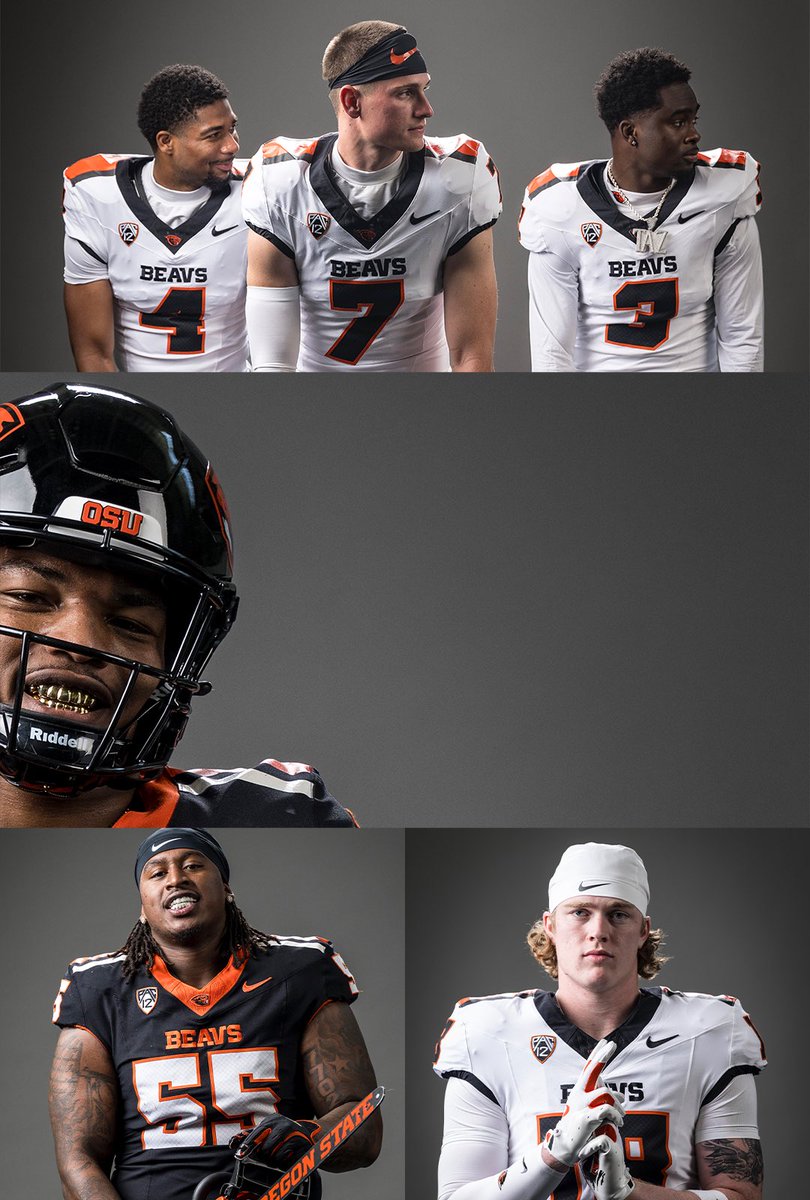 BeaverFootball's tweet photo. 2025 media day flicks 🦫🔥 https://t.co/x1Xm56tGgT