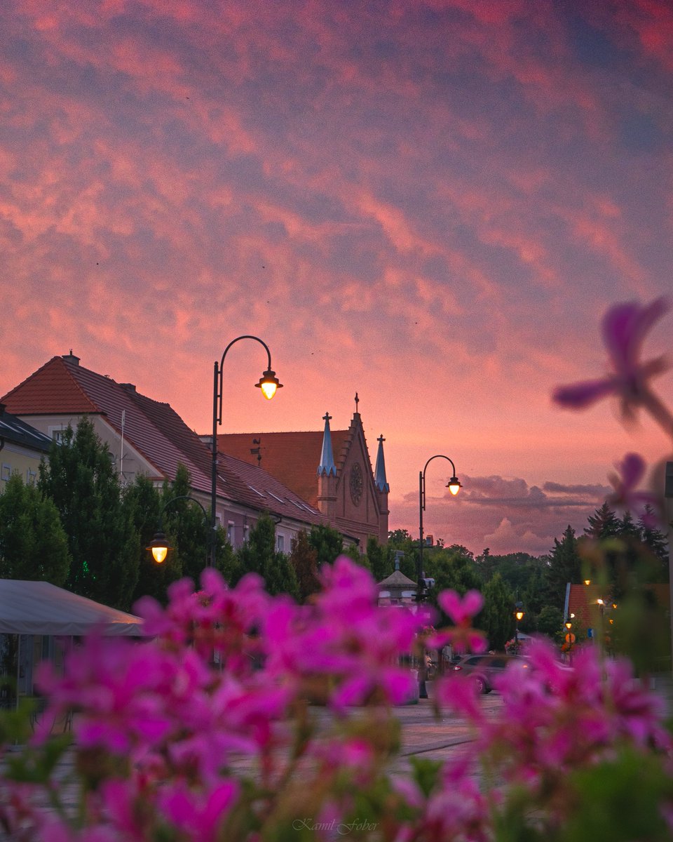 MeteoWlkp's tweet image. Dzisiejszy wschód słońca w Kórniku :) 8.07.2025
Widoczne tu chmury Altostratus to z jednej strony zwiastun pogorszenia pogody, a z drugiej niemal zawsze gwarant pięknych barw o świcie i o zmierzchu.