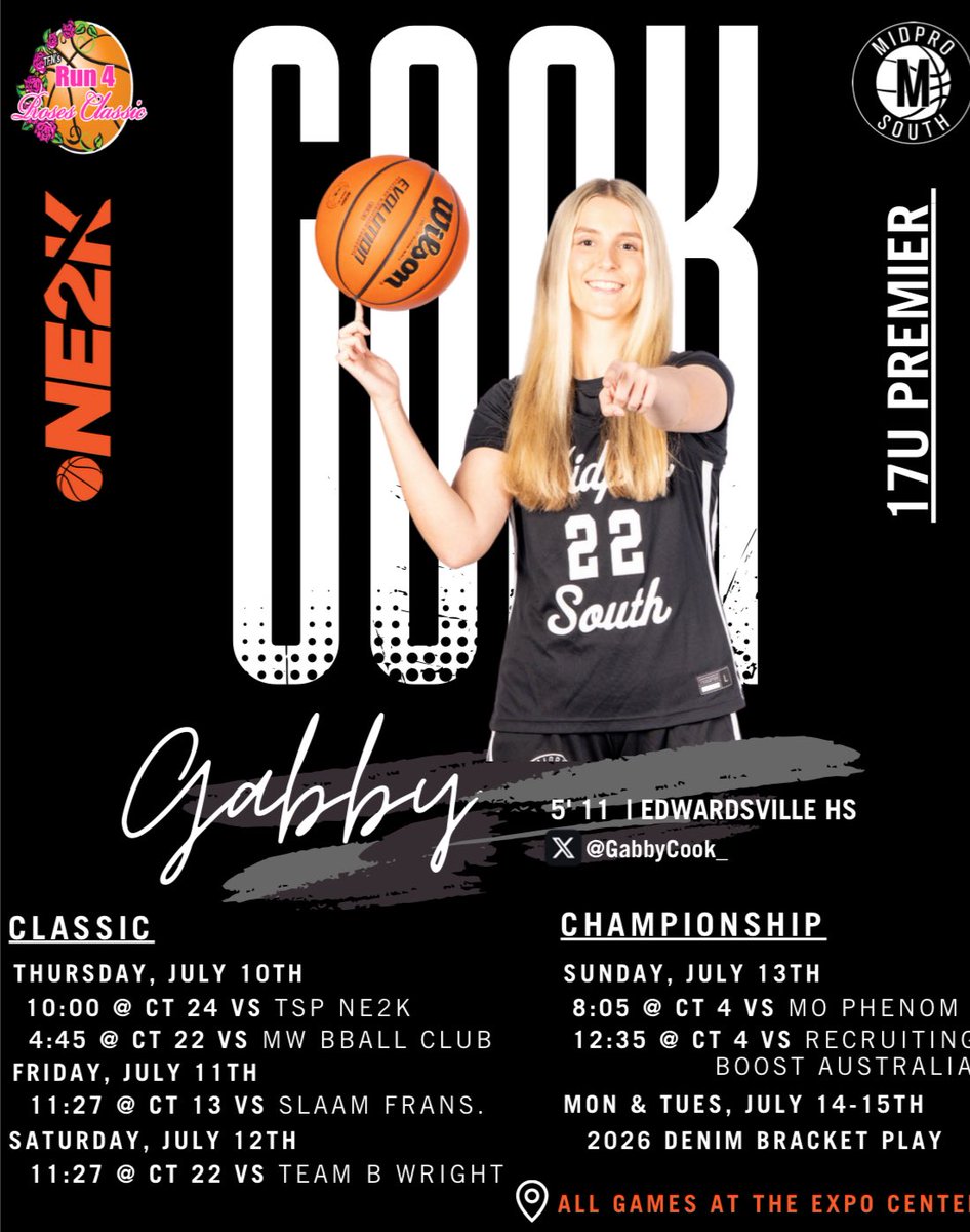 GabbyCook__'s tweet image. Looking forward to competing this week at @TFNsRun4Roses tournament! Come check us out! @MidProSouthGirl @dreriney
