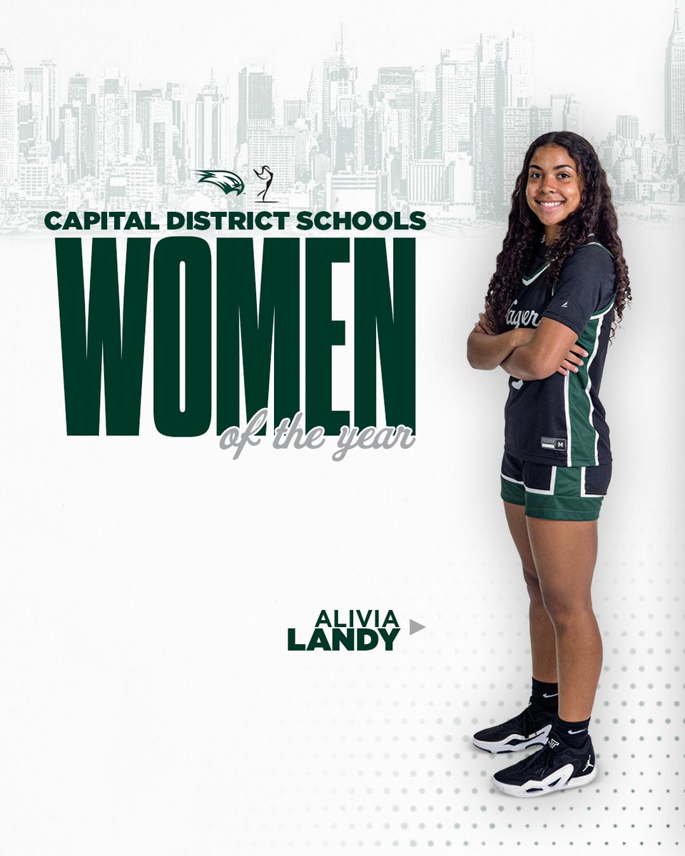 WagnerWHoops's tweet image. Congratulations to our very own @AliviaLandy for being one of ten athletes named to the Capital District Sports Women of the Year class of 2025!
#Relentless