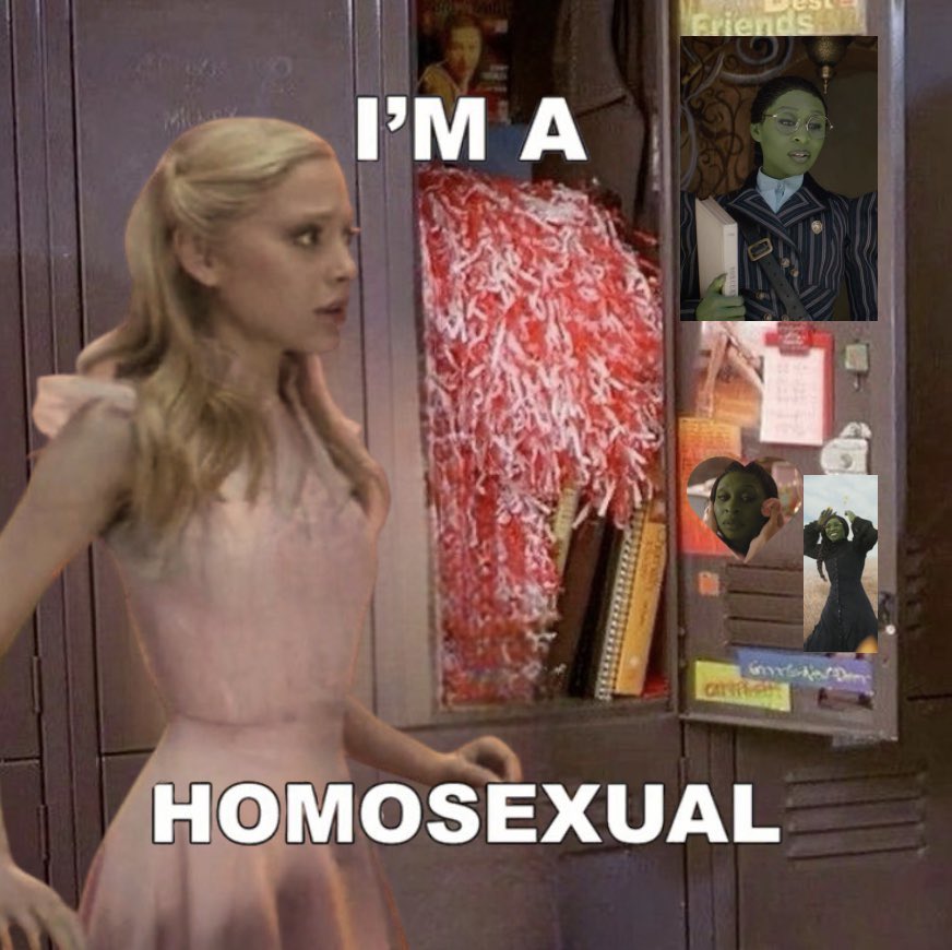 she’s a homosexual