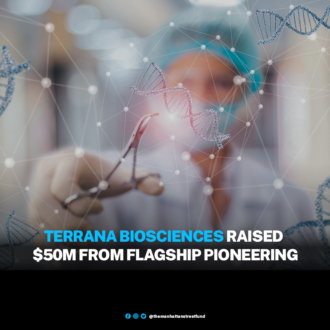 Terrana Biosciences, a Cambridge, MA-based company that provides RNA-based agricultural solutions, has received $50 million from Flagship Pioneering. 

#TerranaBiosciences #RNAtechnology #Agritech #CropProtection #YieldEnhancement #FlagshipPioneering #BiotechFunding