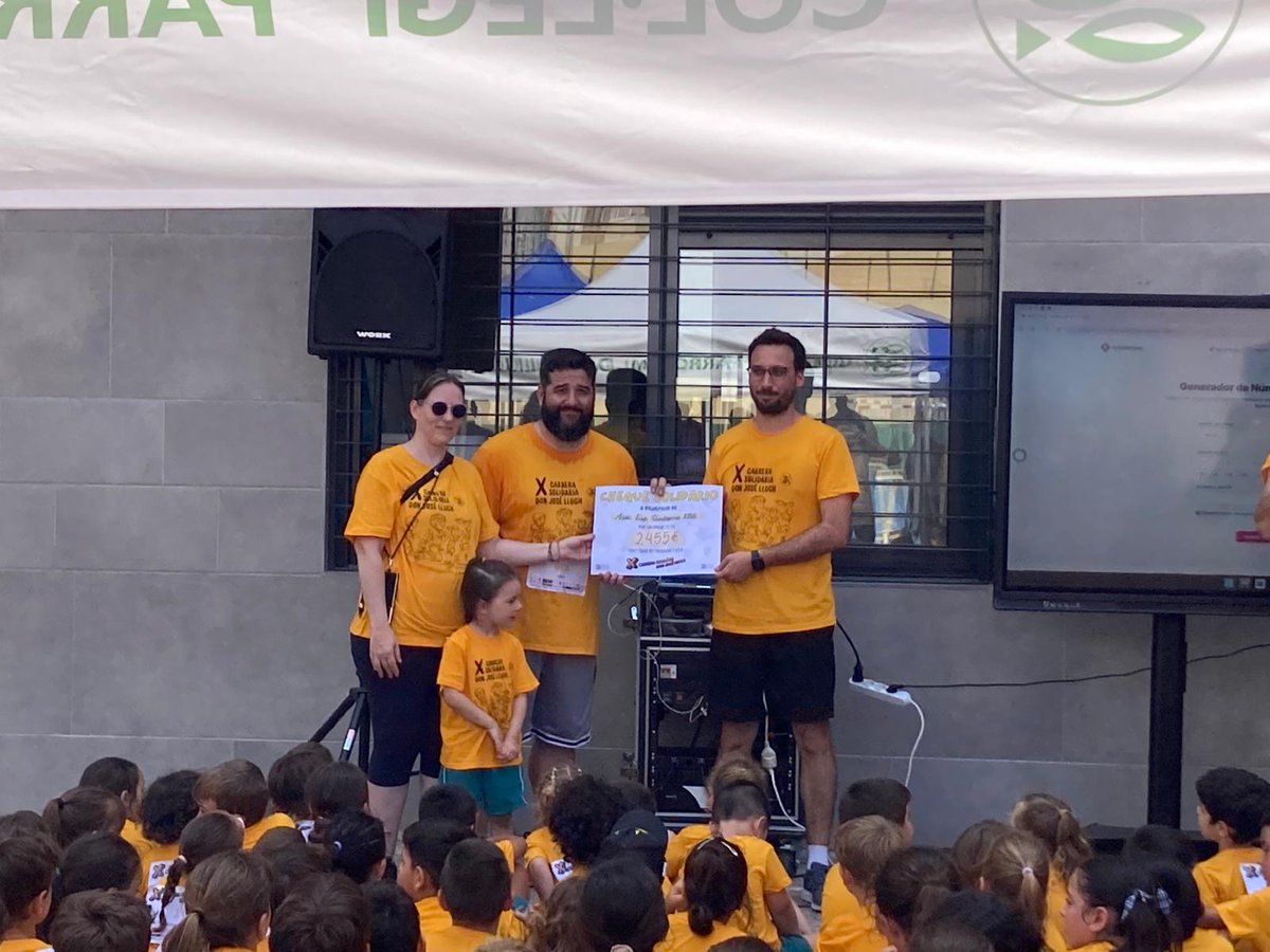 🎉 ¡CARRERA SOLIDARIA! 🏃‍♂️❤️🏃‍♀️

El 18/6, la Carrera Solidaria Don José Lluch recaudó 2.346,98 € para apoyar a la #AsociaciónSíndromeKBG. Gracias a todos por su apoyo. ¡Juntos llegamos más lejos! 💙

#SíndromeKBG #CarreraSolidaria #Valencia