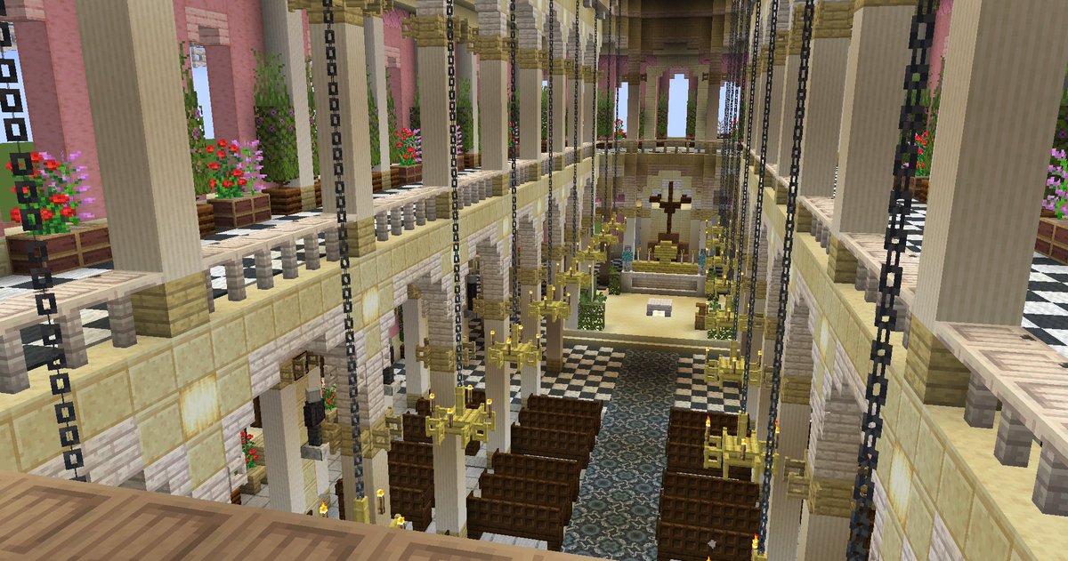 Tan Dinh Church Interior (with some adaptations)
#Minecraft #Minecraftbuilds #minecraft建築コミュ
