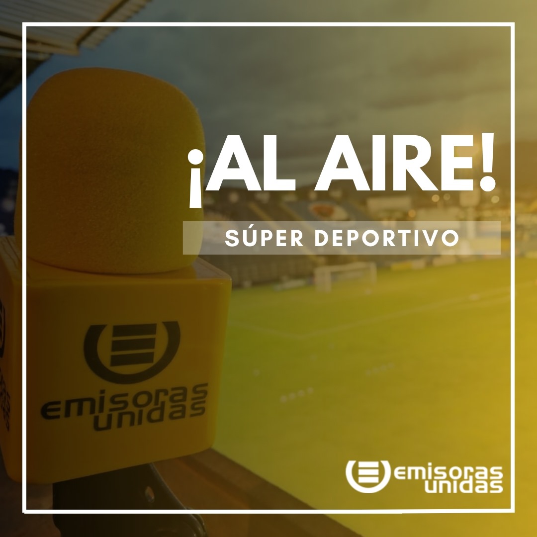 Emisoras Unidas Deportes (@eudeportes) on Twitter photo ¡AL AIRE! #SuperDeportivo con lo más importante del deporte nacional e internacional por el 89.7 FM de
<a href="/EmisorasUnidas/">Emisoras Unidas</a> ⚽️🎾🥊🥋🚴♀️
Siga la transmisión en nuestra radio en línea 🎙️📻📱👉 goo.su/IxGI ¡AL AIRE! #SuperDeportivo con lo más importante del deporte nacional e internacional por el 89.7 FM de
<a href="/EmisorasUnidas/">Emisoras Unidas</a> ⚽️🎾🥊🥋🚴♀️
Siga la transmisión en nuestra radio en línea 🎙️📻📱👉 goo.su/IxGI