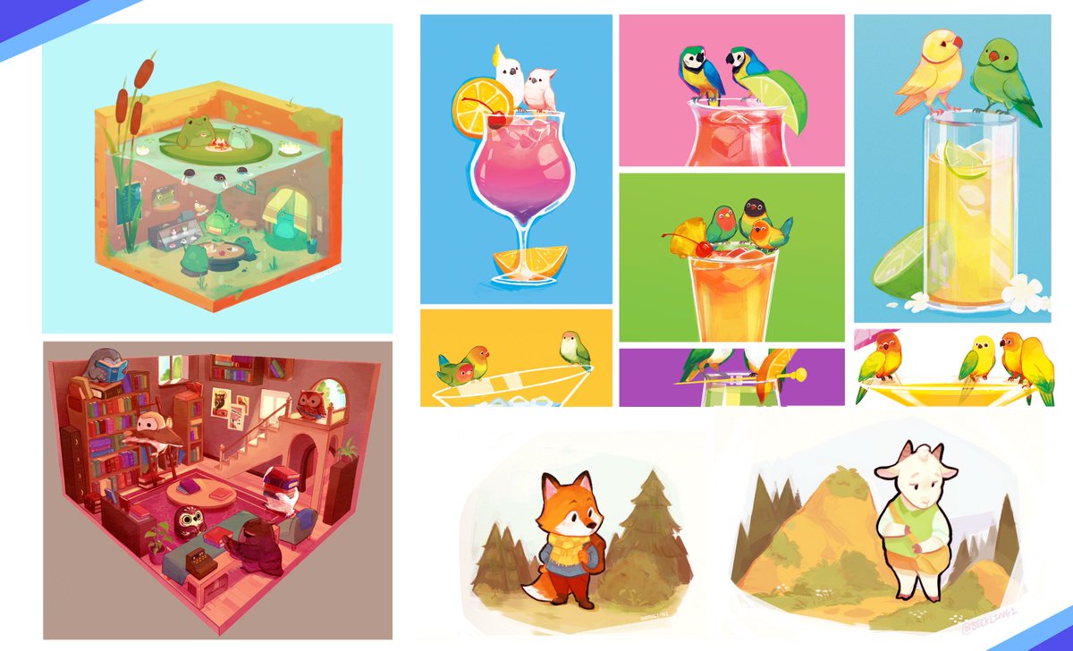 Hello #PortfolioDay ~! 
I am currently in boards but would love to branch out! Hit me up in the DMs! My contract will end around Sept!