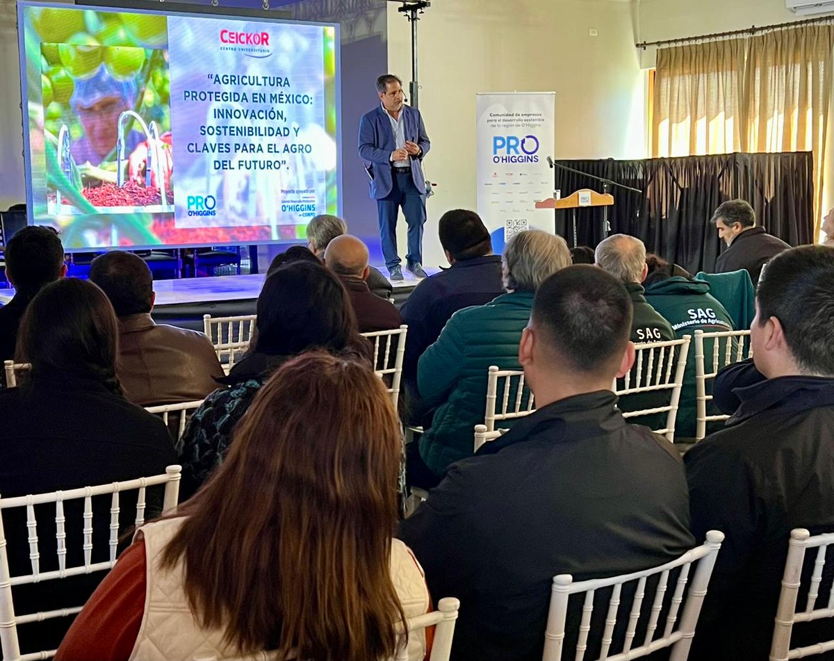 CEICKOR Centro Universitario (@ceickor) on Twitter photo Nuestro Director <a href="/FelixTarrats/">Felix Tarrats Z</a> representó a CEICKOR en el Encuentro Internacional del Agroevento en el Club Campo San Fernando, Chile 🇨🇱
Un espacio de intercambio y visión sobre agricultura inteligente y sostenible. Seguimos apostando por la innovación que transforma el campo. Nuestro Director <a href="/FelixTarrats/">Felix Tarrats Z</a> representó a CEICKOR en el Encuentro Internacional del Agroevento en el Club Campo San Fernando, Chile 🇨🇱
Un espacio de intercambio y visión sobre agricultura inteligente y sostenible. Seguimos apostando por la innovación que transforma el campo.