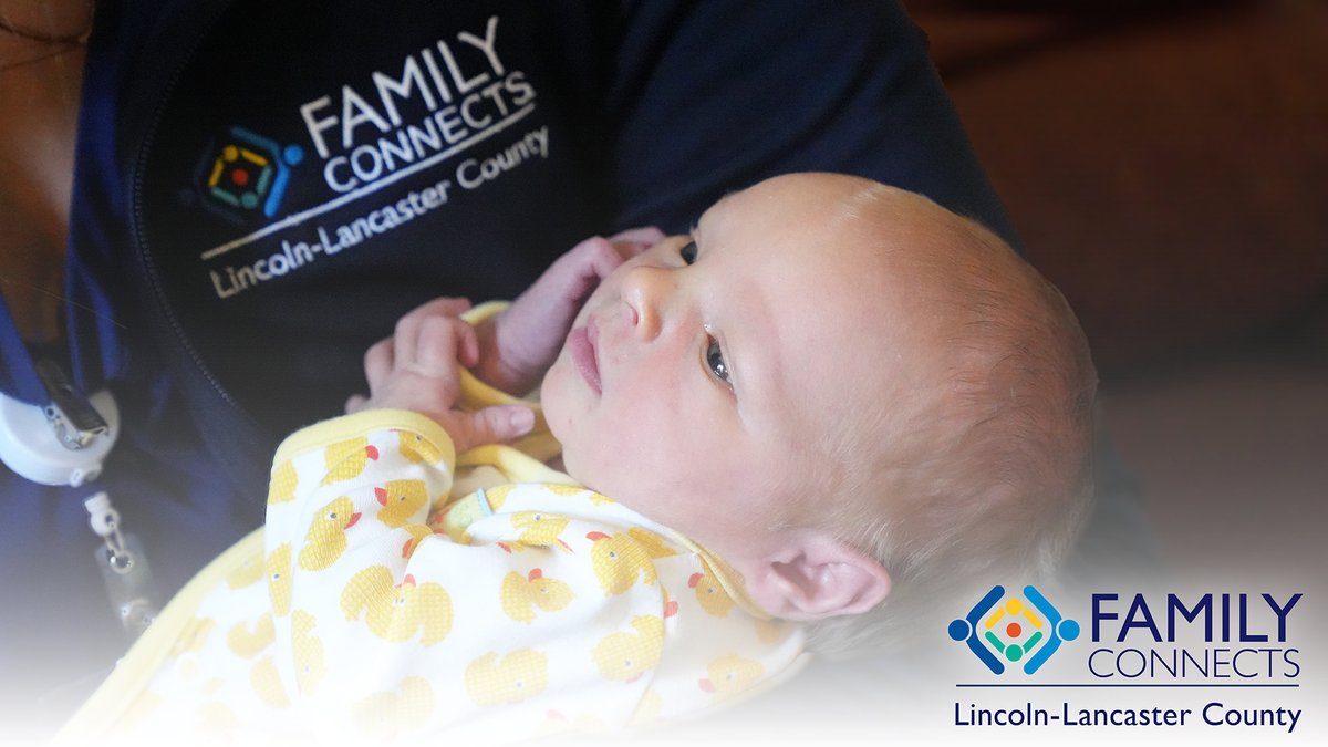 New baby? The first days and weeks can be stressful. Family Connects offers a free nurse visit to Lancaster County families with a newborn. Help with feeding/sleeping or a caring person to talk to, we're here to support you! 

Learn more
📞 402-441-4433
🔗 lincoln.ne.gov/FamilyConnects