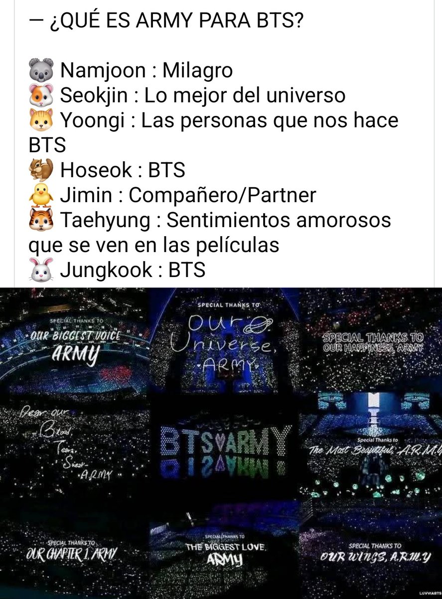 cintejeda's tweet photo. Que mágico es ser ARMY! 💜✨
LA MÁS FELIZ DE SER PARTE DE ESTO! 

HAPPY ARMY DAY 
HAPPY BIRTHDAY ARMY 
#HappyBDayARMY
#HappyBirthdayARMY
#Happy12thAnniversaryARMY
#12thARMYDAY
#ARMYturns12Today
#BTSARMY12thBirthday https://t.co/LgxYuLgLll