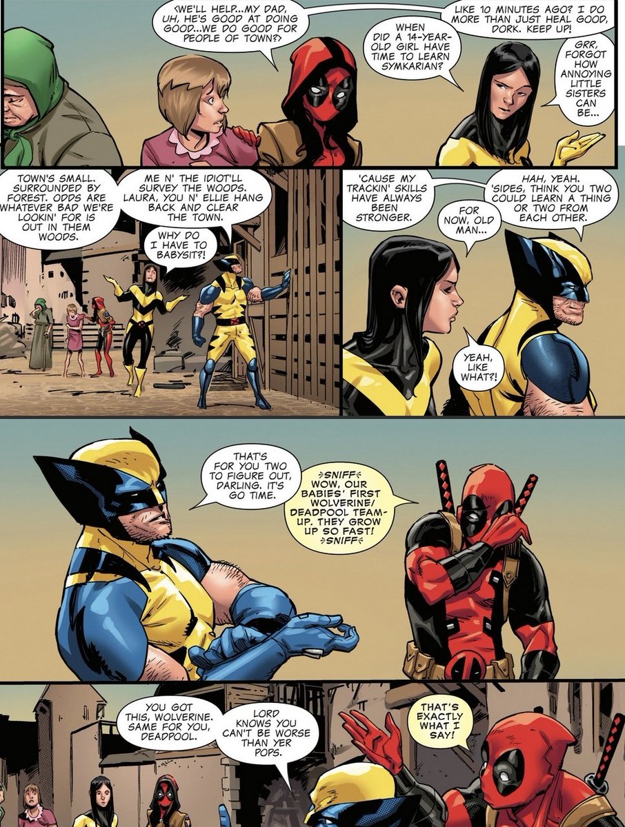 ComicGirlAshley's tweet photo. Laura &amp; Ellie not getting along at first is adorable. I hope they grow on each other 😭 https://t.co/XU0sz28OOz