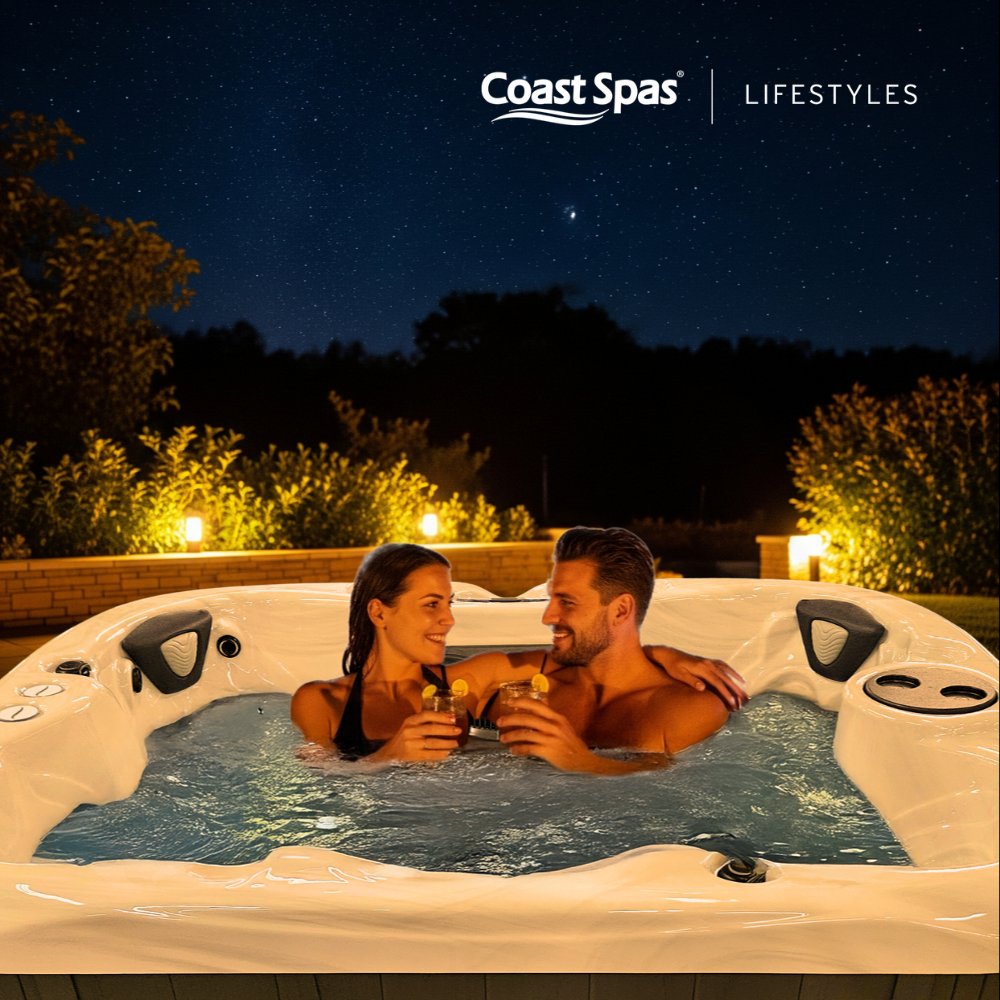 CoastSpasSales's tweet image. Transform your hot tub area into the ultimate relaxation zone. A few thoughtful touches can make all the difference:
Add greenery, use lighting and candles
Visit Canada’s largest hot tub, swim spas & cold plunge showroom at 20363 Langley Bypass.
#SpaDecor #HotTubVibes