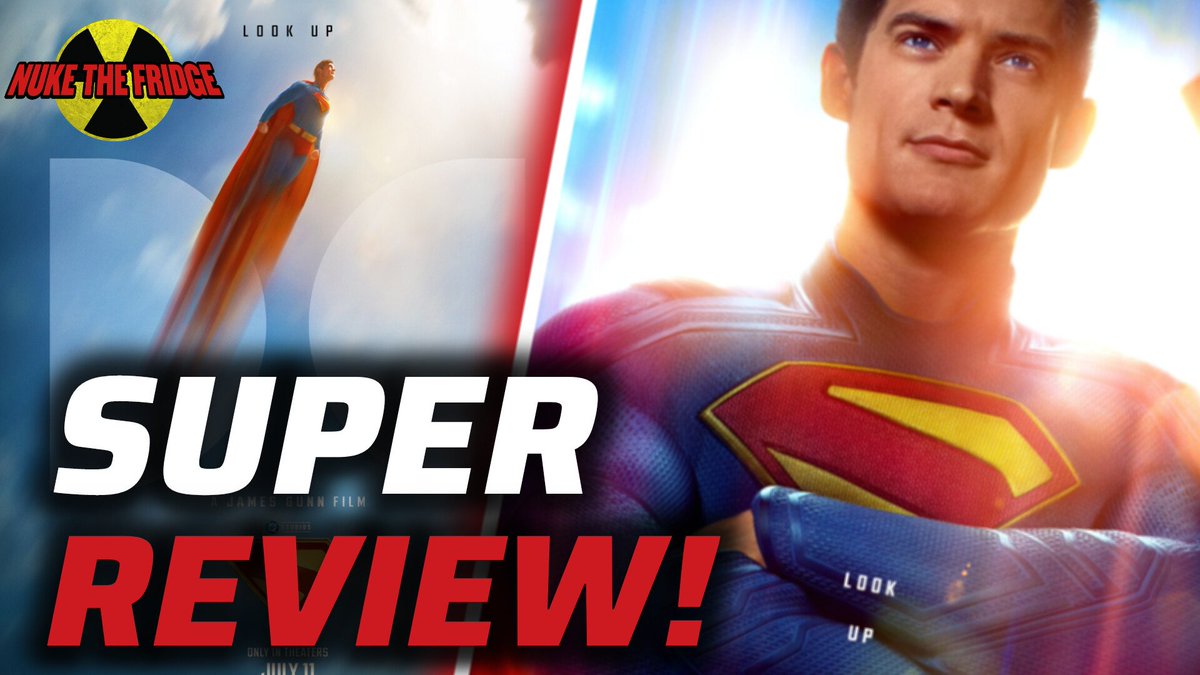 NukeTheFridge's tweet image. Superman (2025) Review – James Gunn Just Changed the Game!
Link youtu.be/fOJxVQ8tMKY?si…
#Superman2025 #JamesGunn #SupermanReview #DCU #DCUniverse #GodsAndMonsters #SupermanSpoilers #DCComics #MovieReview #SuperheroMovies #MovieBreakdown #ManOfSteel #DavidCorenswet