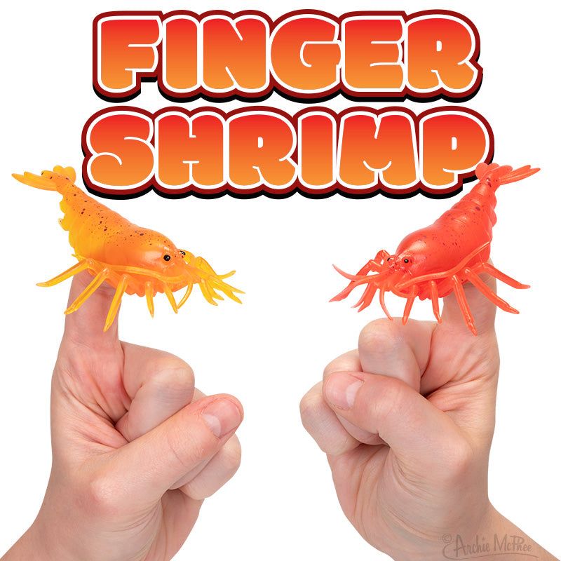 New item! Finger Shrimp! Prawn finger puppets! 

buff.ly/Wl6LBjL