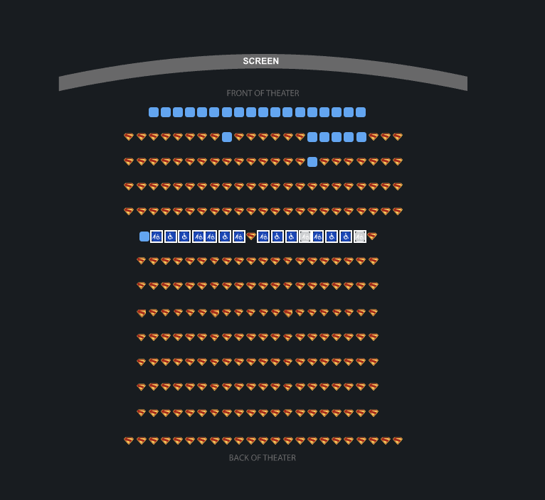 Cozzzzylion's tweet image. This is my theater room for #Superman tonight! I am SO EXCITED!!! I'm FINALLY gonna see this movie!