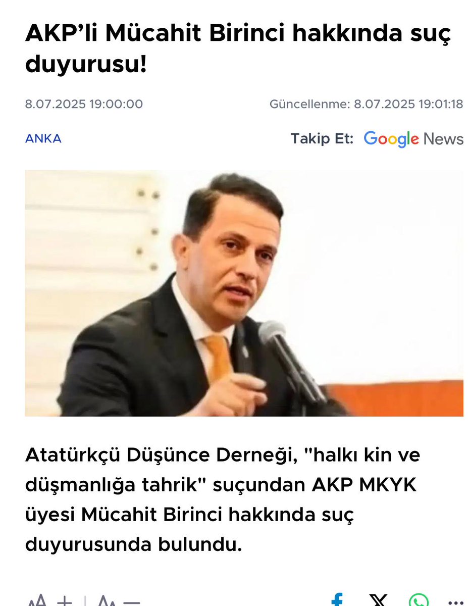 Muhaliflere "köpek" diyerek hakaret eden yaratık hakkında suç duyurusunda bulunulmuş.
Bunları kayıt altına alalım ki yarın alçakça açıklamalarının hesabı tek tek sorulabilsin...
<a href="/birincimucahit/">Mücahit Birinci</a>