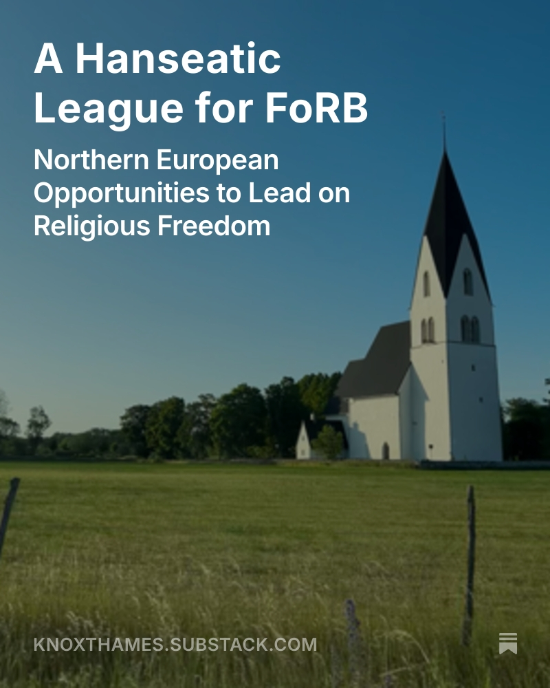 KnoxThames's tweet image. See my latest Substack article -- A Hanseatic League for FoRB open.substack.com/pub/knoxthames…