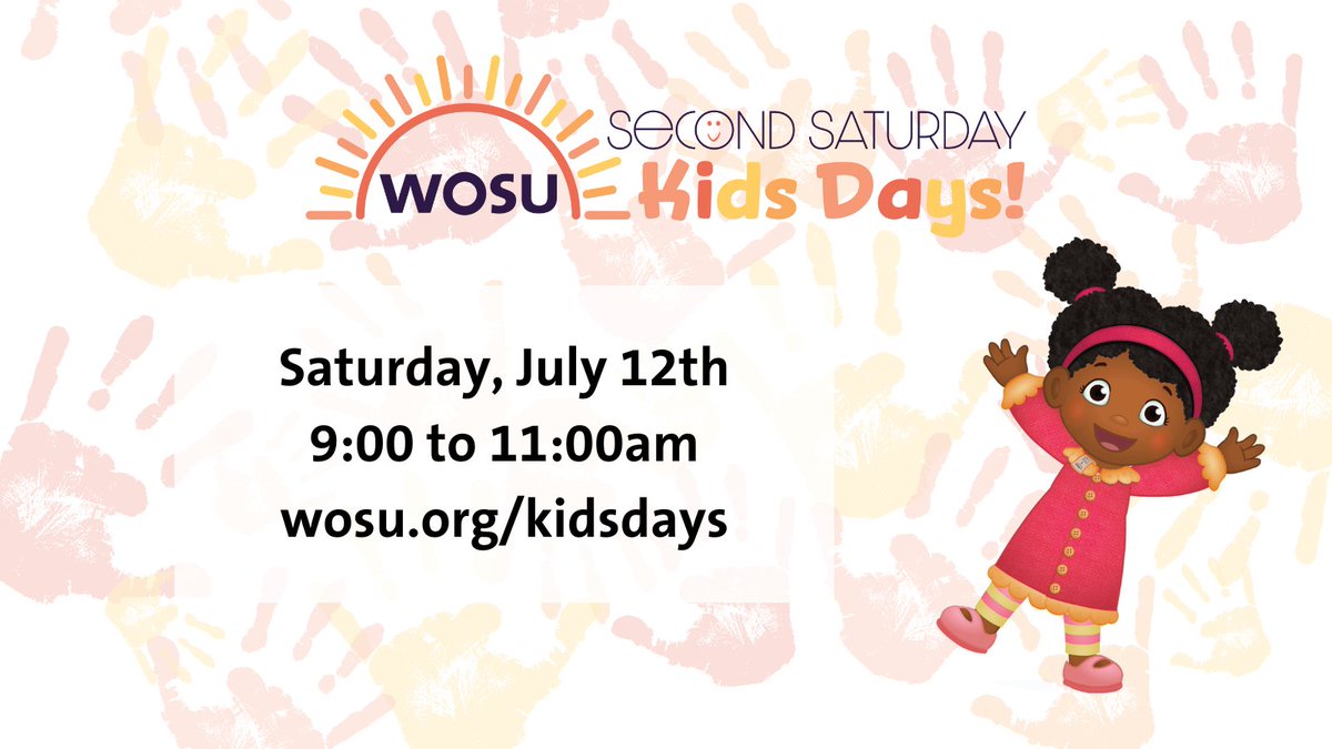 WOSU_Classroom's tweet image. Join WOSU and special guests Miss Elaina and Katerina Kittycat for a morning of family fun this weekend at Second Saturday! For details and to register visit wosu.org/kidsdays/