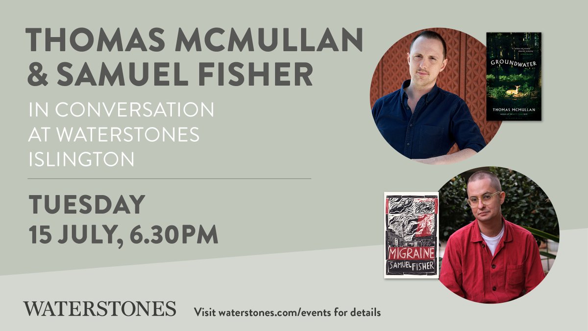 Bloomsbury Books UK (@bloomsburybooks) on Twitter photo Join Thomas McMullan at <a href="/WstoneIslington/">Waterstones Islington</a> to discuss his latest novel Groundwater, an atmospheric and powerfully menacing story about family, secrets and violence in conversation with Samuel Fisher!
Get tickets here: bit.ly/3TYxFLN Join Thomas McMullan at <a href="/WstoneIslington/">Waterstones Islington</a> to discuss his latest novel Groundwater, an atmospheric and powerfully menacing story about family, secrets and violence in conversation with Samuel Fisher!
Get tickets here: bit.ly/3TYxFLN
