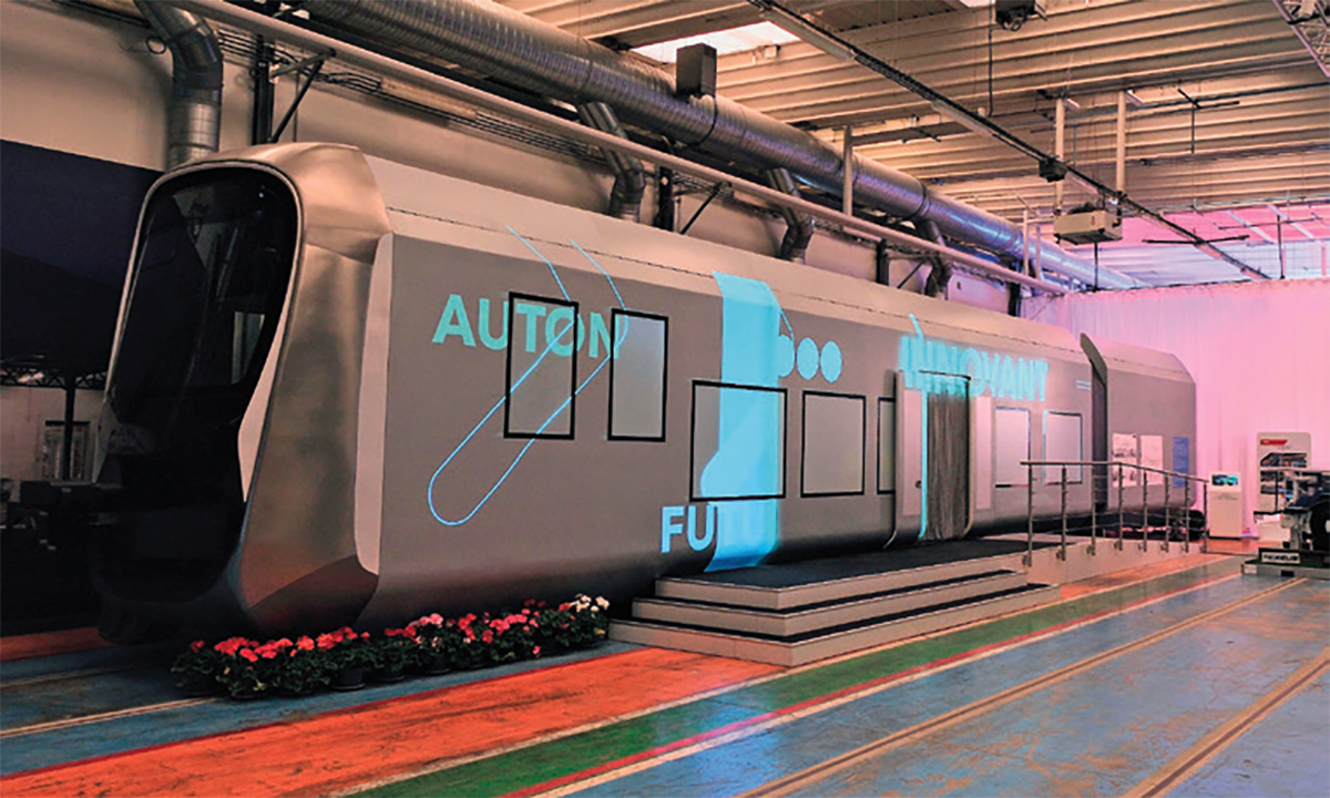 Une maquette échelle 1 de TELLi exposée à Ferrocampus ▶️ ow.ly/yBS2106f9I8