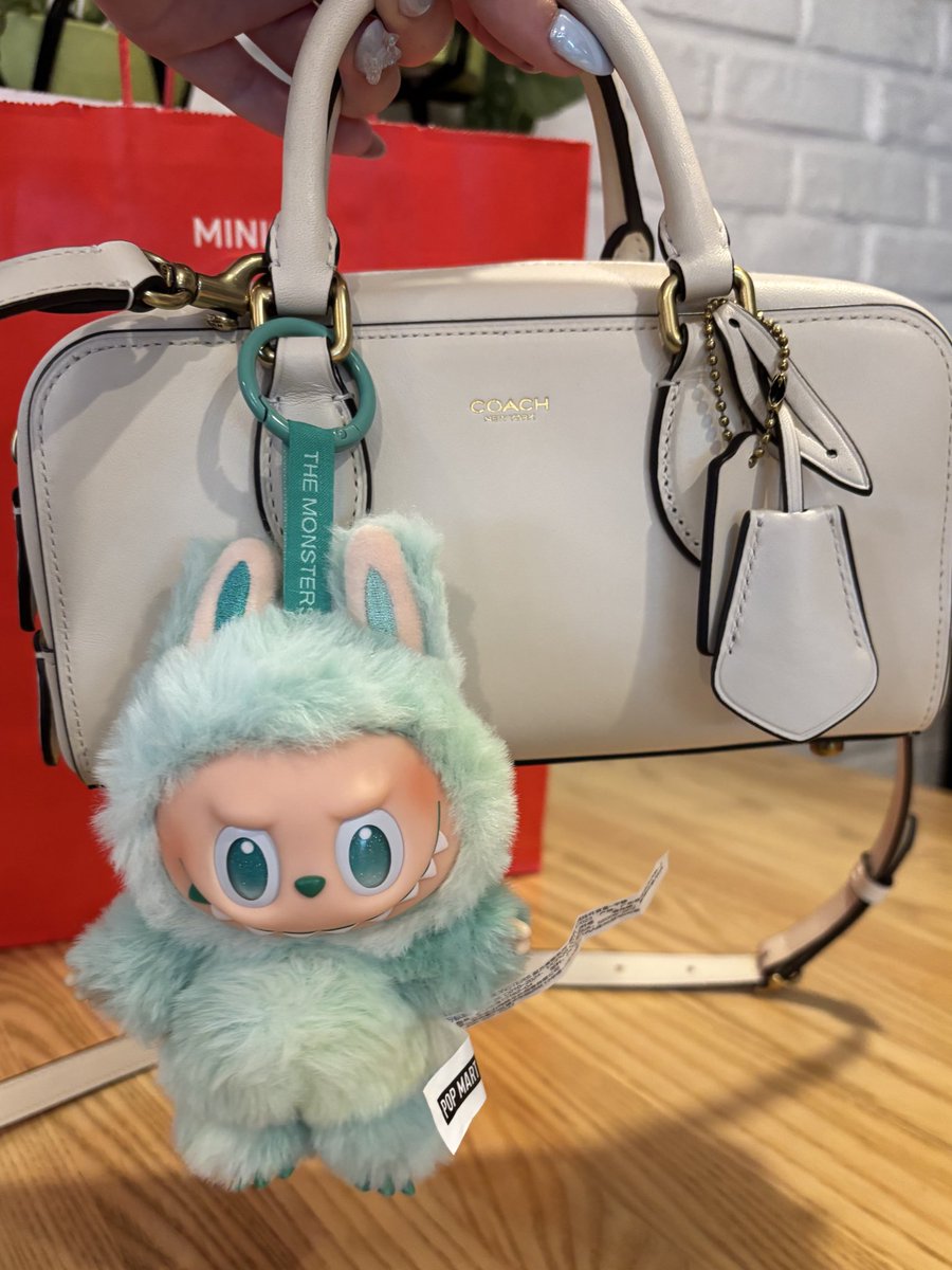 just spent an ungodly amount on this labubu , by the way *cough cough* my birthday is this week 🤭🤭