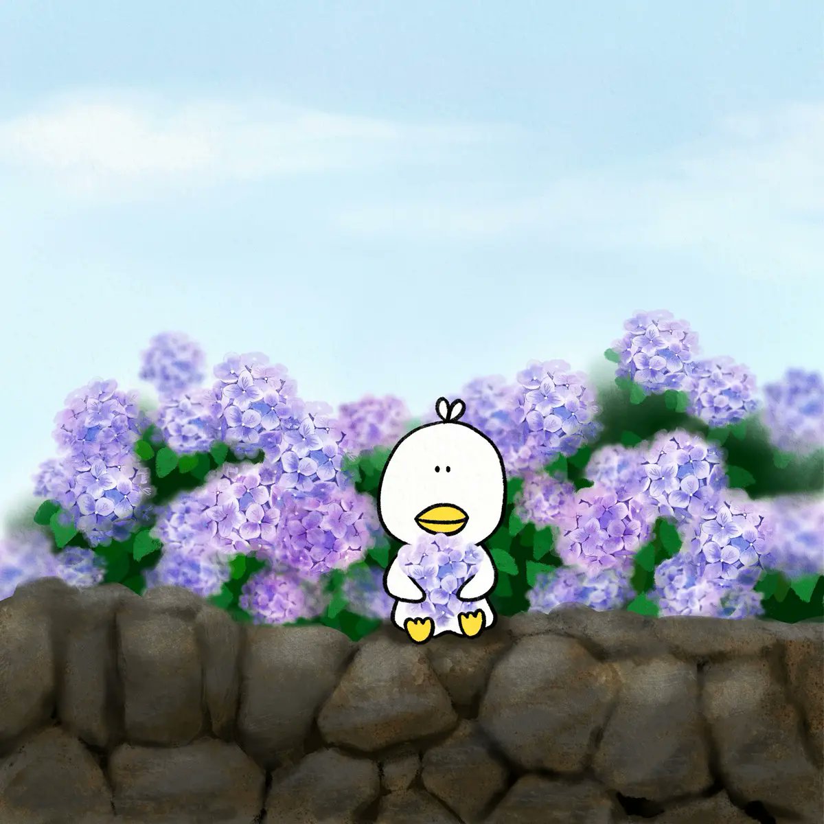 ART on <a href="/AccessProtocol/">Access Protocol</a>

Available by subscription on hub.accessprotocol.co

Artist: ducky <a href="/duckylife88/">ducky</a> 

Title: Summer Blooms_Hydrangeas

Collection: Ducky Life

Description: «Hydrangeas are in full bloom — bold, bright, and unmistakably summer. Ducky just had to stop and take