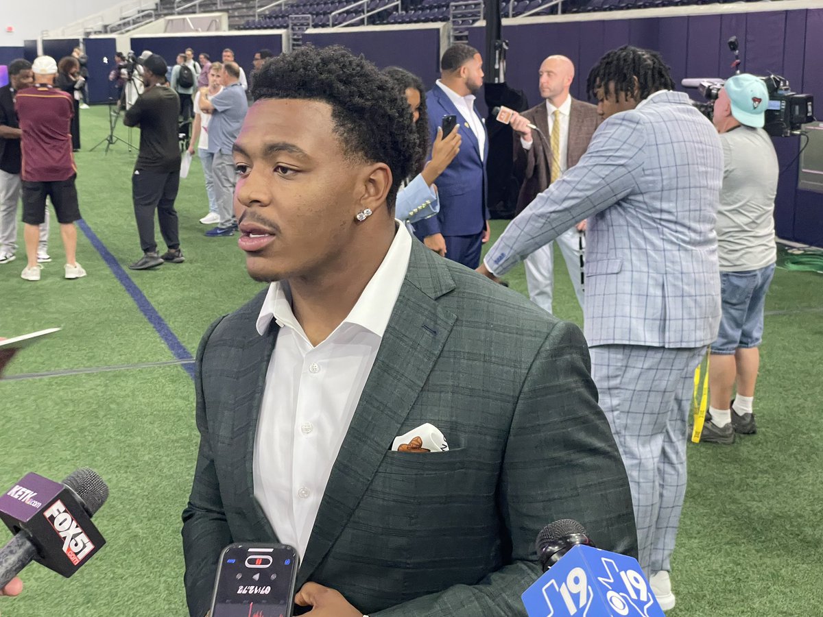 Each ASU player at media day has suits with nods to Pat Tillman and the <a href="/pattillmanfnd/">Pat Tillman Fnd</a>.

<a href="/100YARDLANDLORD/">X̾a̾v̾i̾o̾n̾ ̾A̾l̾f̾o̾r̾d̾</a> <a href="/FiteCullen/">Cullen Fite</a> <a href="/Sports360AZ/">Sports360AZ</a>