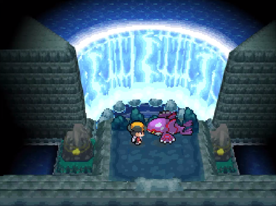 Mihninio's tweet image. ✨Shiny Kyogre in HeartGold after 2233 SRs!
Hunted it alongside Groudon and managed to catch it after only 17 Love Balls!
First of the Weather Trio done🌧️