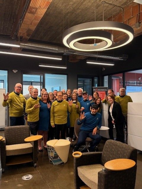 PredictSuccess's tweet image. 🚀 Kicking off our 2025 Sales Retreat with the theme: Predict. Perform. Prosper.
Celebrating 20 years of Predictive Success and welcoming our friends from The Predictive Index for Day One!
(Yes, “Prosper” is a nod to Star Trek 🖖)
#PSC20YearsStrong #PredictPerformProsper