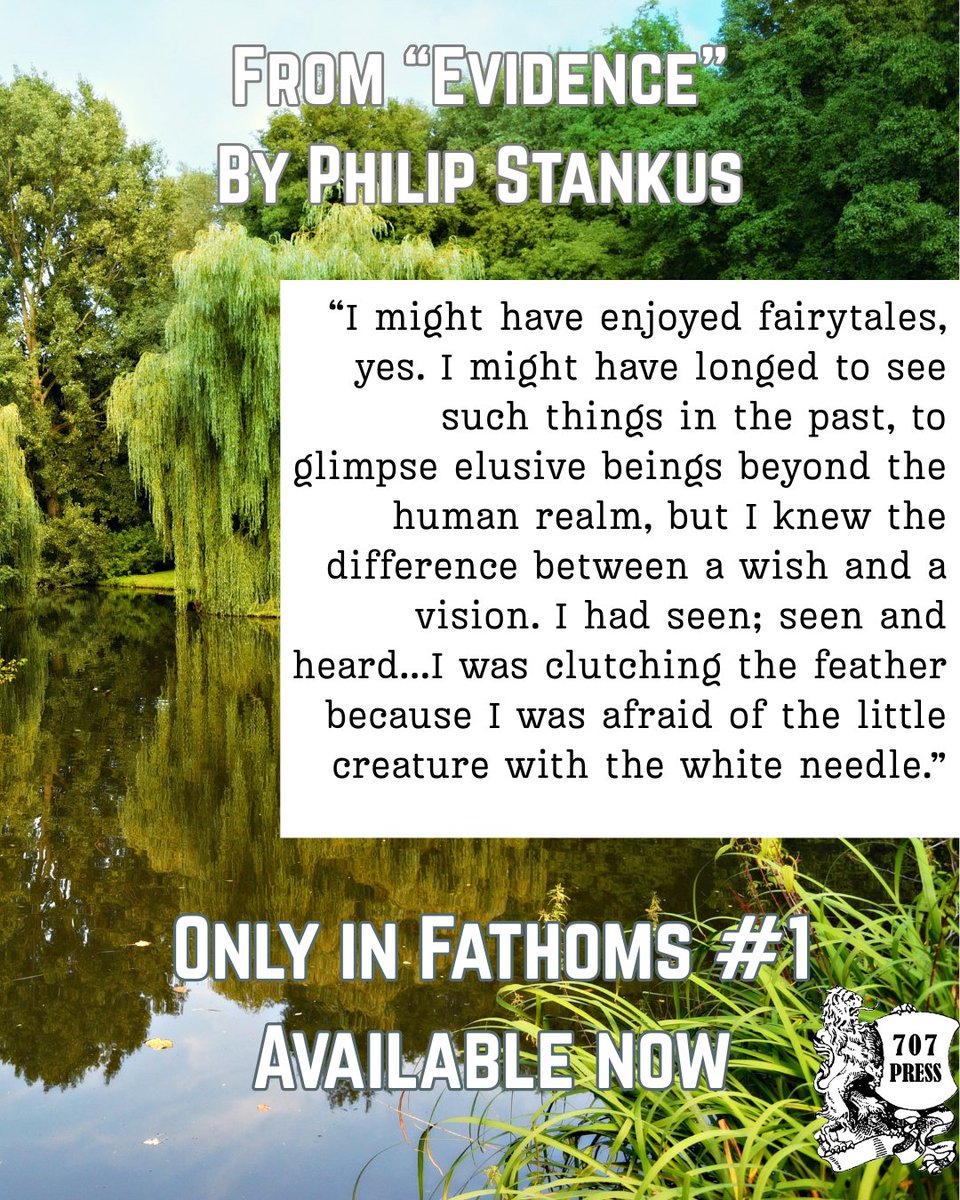 707Press's tweet image. Get your copy of Fathoms and read Phillip's story "Evidence": a.co/d/esGVF5C