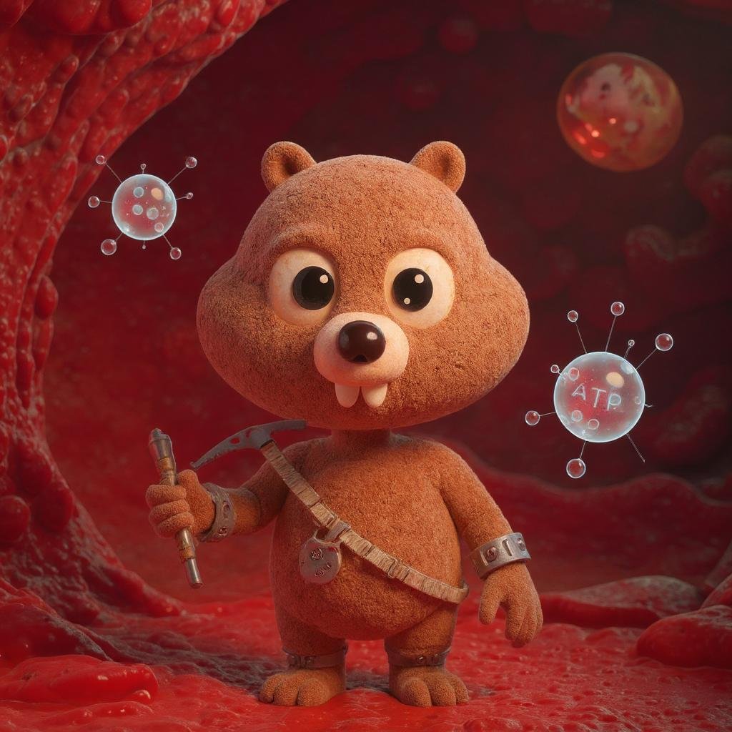 Meet the tiniest hero inside you!  Armed with a pickaxe and fueled by ATP, this little warrior battles viruses in a microscopic world.

I just minted my remixed <a href="/CampTrailHeads/">TrailHeads ⛺️</a> IP on <a href="/campnetworkxyz/">Camp Network</a>! ⛺️

Mint yours at remix.campnetwork.xyz