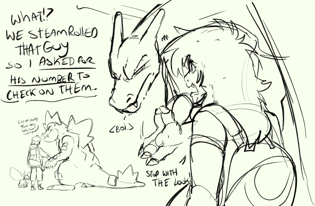 A - different- pokemon au