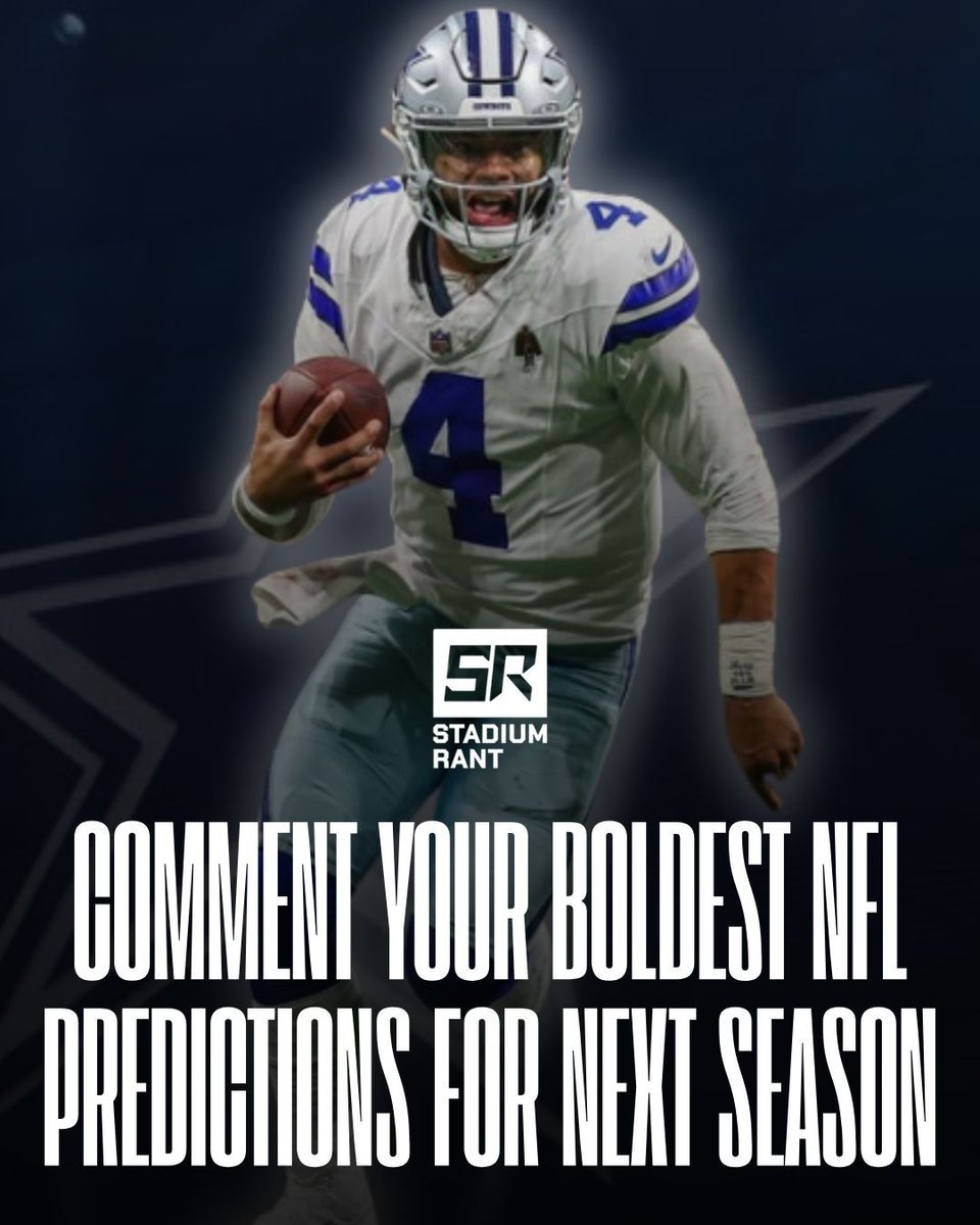 With the NFL season fast approaching, let's share some of your bold predictions. 

From Caleb Williams and the Bears Climb to a fall off from Miami. Can Aaron Rodgers take Pittsburgh to the top again? Let us know what you think!

#NFL #nfl2025 #Bears #Cowboys #Steelers #Dolphins