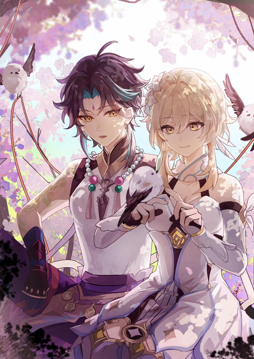 xiaolumi #魈蛍For fanzine🥰🥰