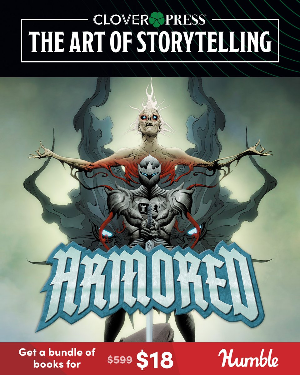 Want to support The Hero Initiative by reading some awesome comics?

Clover Press has partnered with Humble Bundle to bring you a bundle of some of our best books and graphic novels! 

Get ARMORED and various other titles now at:
humblebundle.com/books/clover-p…