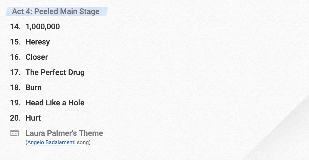 Nine Inch Nails at Accor Arena in Paris, France on July 7, 2025 #PeelItBackWorldTour