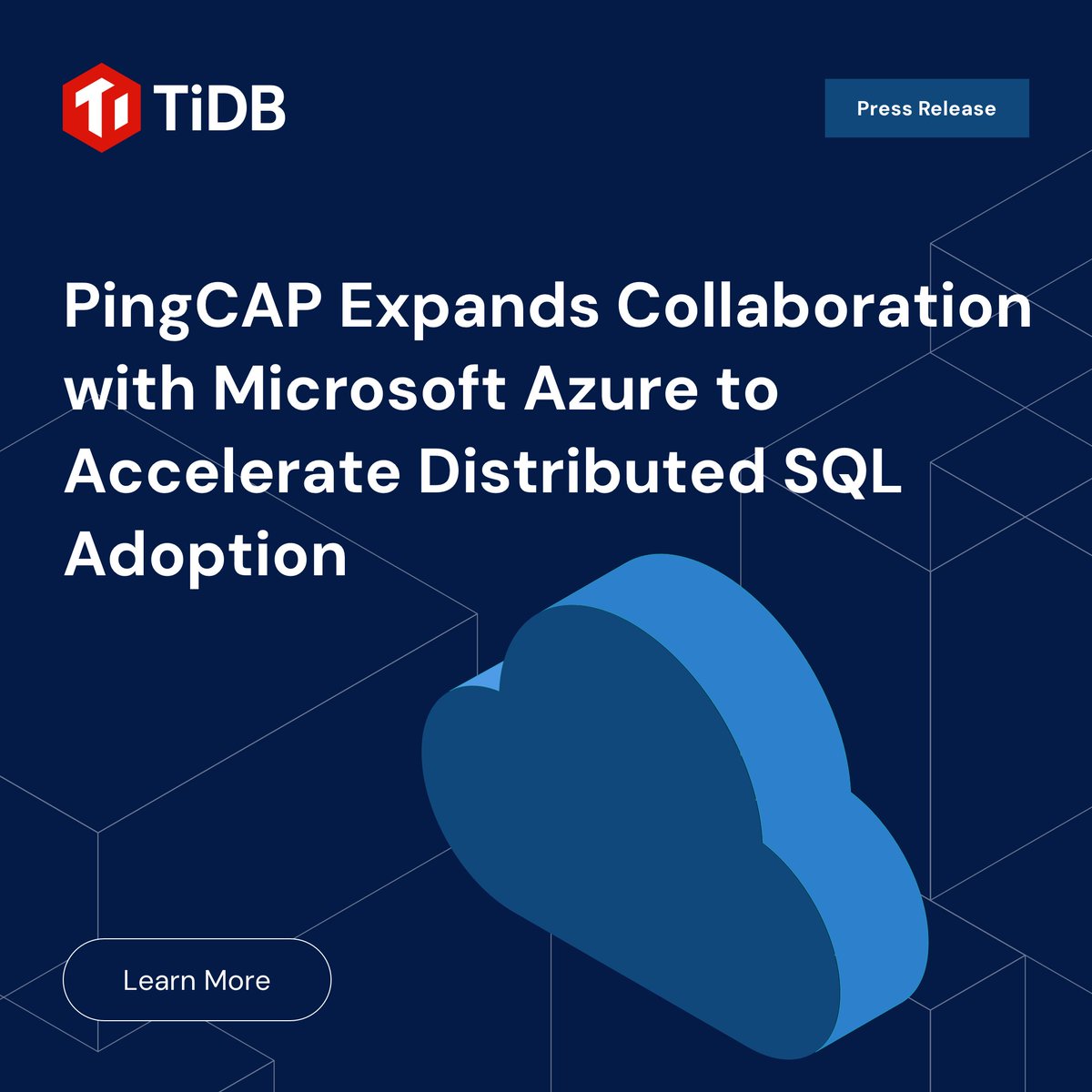 Ray Paik (@rspaik) on Twitter photo 🚨 We're expanding our collaboration with Microsoft!
With support from <a href="/msPartner/">Microsoft Partner</a>, TiDB Cloud is now on the #Azure Marketplace, making Distributed SQL easier to access & scale. ⚡☁️
🔗 pingcap.com/press-release/…
#MicrosoftAzure #Microsoft #CloudNative 🚨 We're expanding our collaboration with Microsoft!
With support from <a href="/msPartner/">Microsoft Partner</a>, TiDB Cloud is now on the #Azure Marketplace, making Distributed SQL easier to access & scale. ⚡☁️
🔗 pingcap.com/press-release/…
#MicrosoftAzure #Microsoft #CloudNative