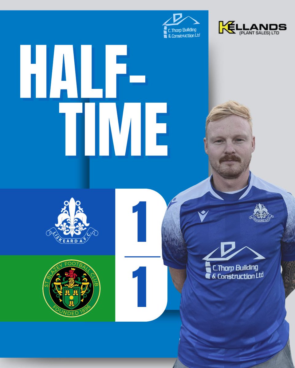 HALF TIME

Level at the break.

🔵1-1🟢