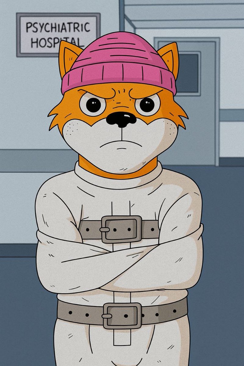 shibwifcoin's tweet photo. We all know the trenches can make us go crazy!

They admitted me after I said #shib flips $wif… Said I needed help… I agreed - help stacking more #shibwifhat 🐕🧢 

They diagnosed me with terminal conviction. No cure.
This isn’t a mental hospital. 

This is the diamond hands waiting room. 💎🤝🧠🔁📈

#WifKiller #SolanaMemeSeason #SHIB