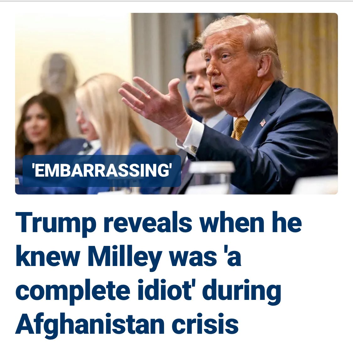 Jonathan T Gilliam (@jgilliam_seal) on Twitter photo Mr President <a href="/realDonaldTrump/">Donald J. Trump</a>, here is an easy litmus test to figure out who is incompetent in the military.
If their shape is like a pear and their uniform looks like a watermelon in a grocery bag, they’re an idiot. No need to wait on them to prove it.
🫡 Mr President <a href="/realDonaldTrump/">Donald J. Trump</a>, here is an easy litmus test to figure out who is incompetent in the military.
If their shape is like a pear and their uniform looks like a watermelon in a grocery bag, they’re an idiot. No need to wait on them to prove it.
🫡
