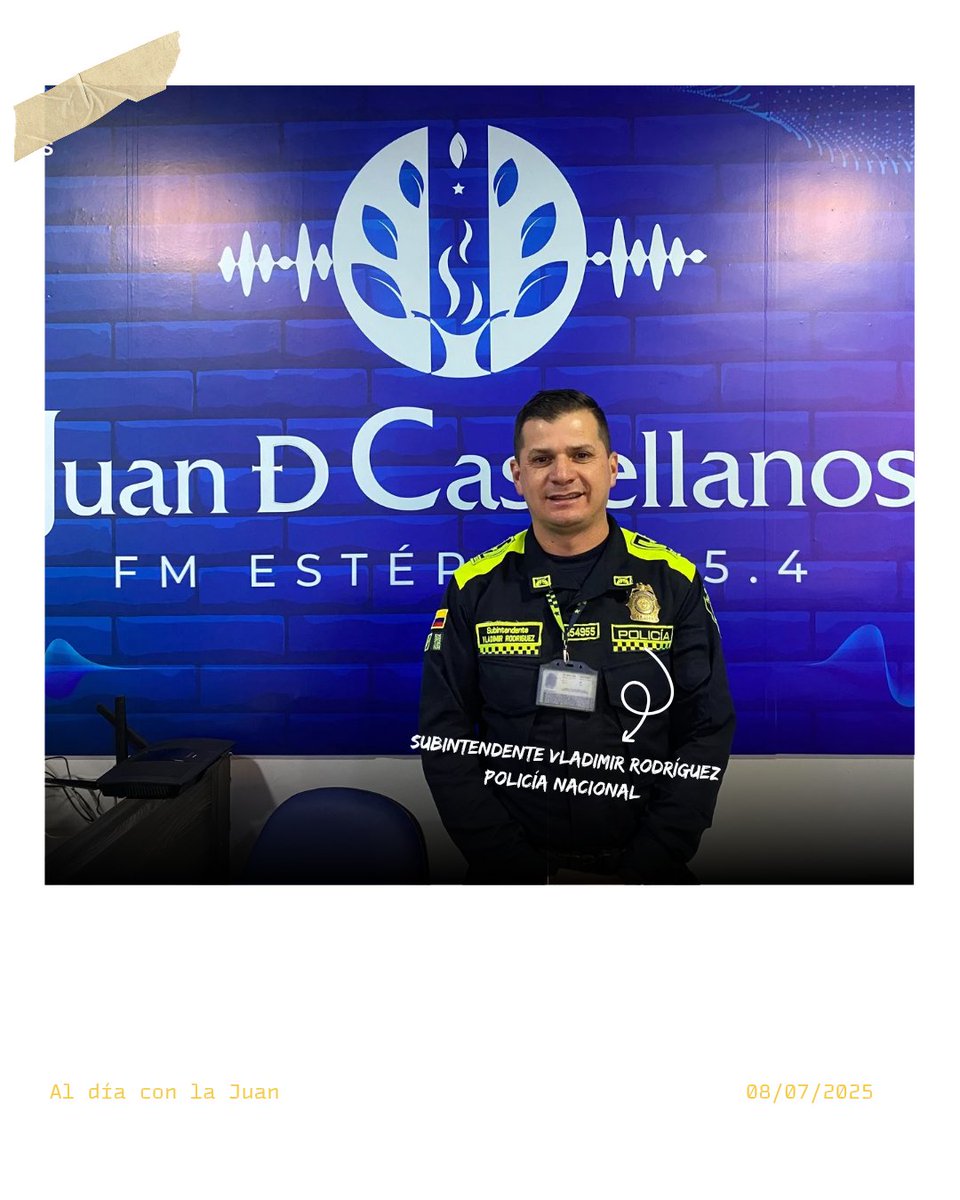 #AldíaconlaJuan 🎤

Los invitamos a ser parte de la Juan y estudiar #Derecho además de participar de la convocatoria para la #PolicíaNacional 🤓

#Emisora #Radio #Tunja #Boyacá #Universidad