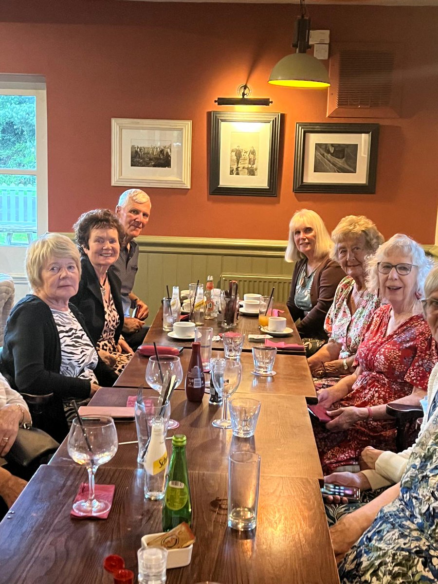 A summer social yesterday evening at the King Fisher in Wesham.