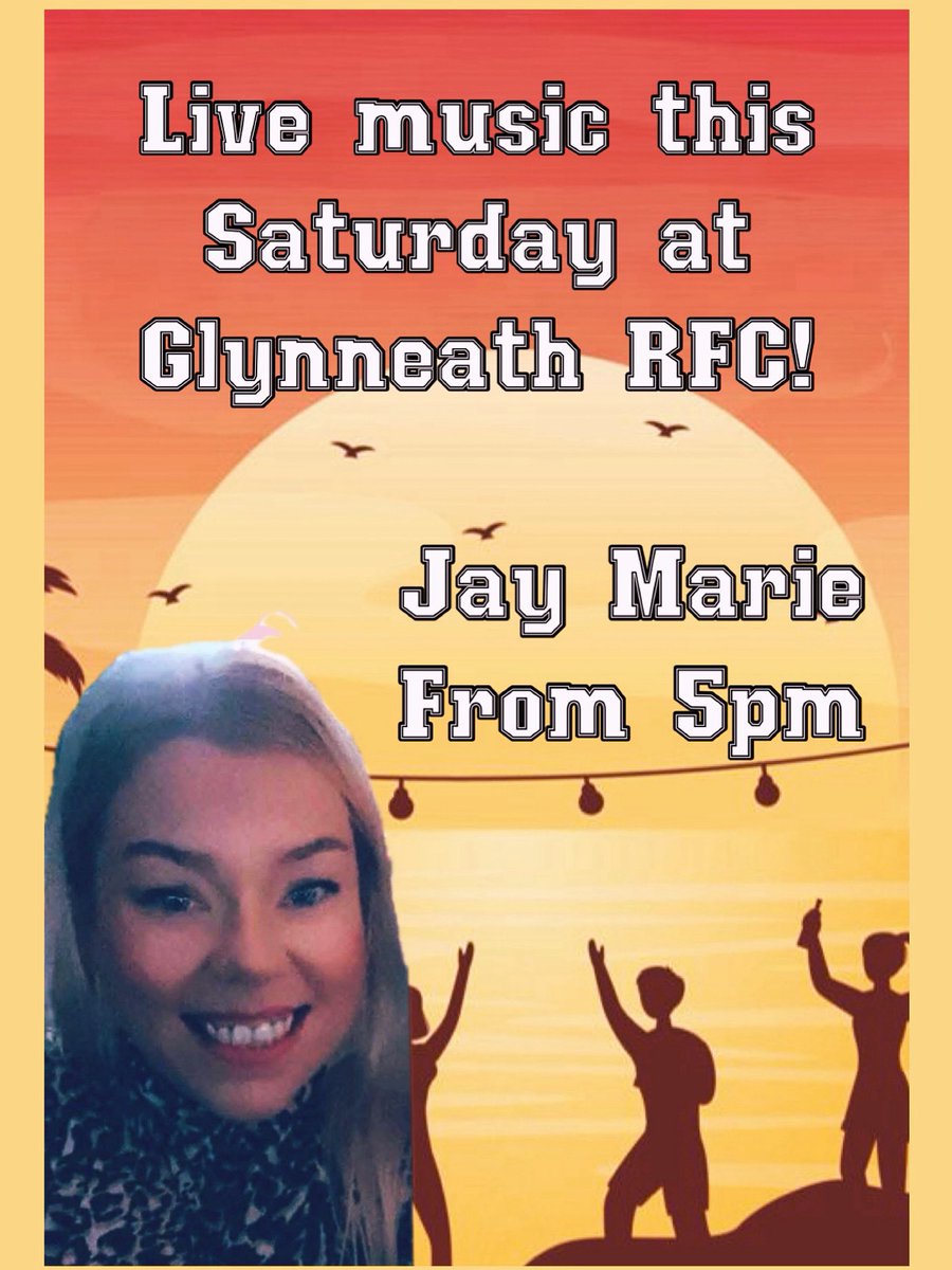 Weather forecast looks good again this weekend so come and join us for a party on the patio with live music from Jay Marie from 5pm 🎶😎🥂🍻🍸