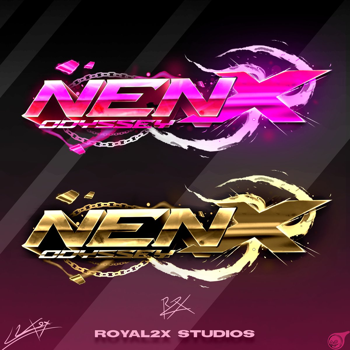 ⚔️anime logo design - NenX odyssey 

🎨commission for: ?

Discord: Limited2x

[#RobloxDev #roblox #robloxart #robloxlogo #art ]