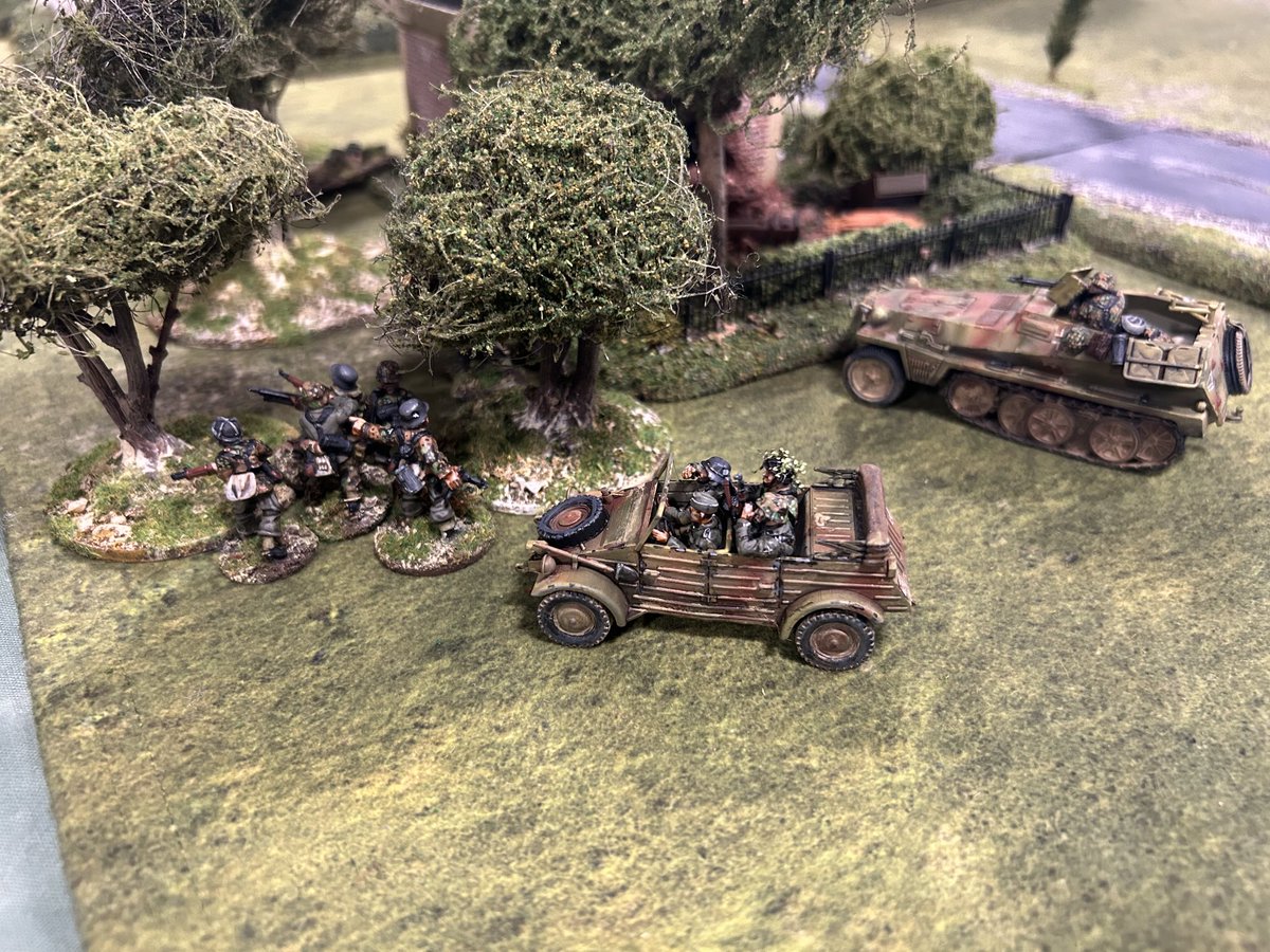 Panzer grenadiers assault deploy.