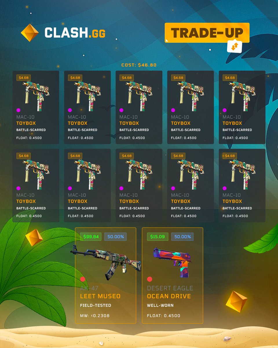 What do you think of this CS2 trade-up? 👀