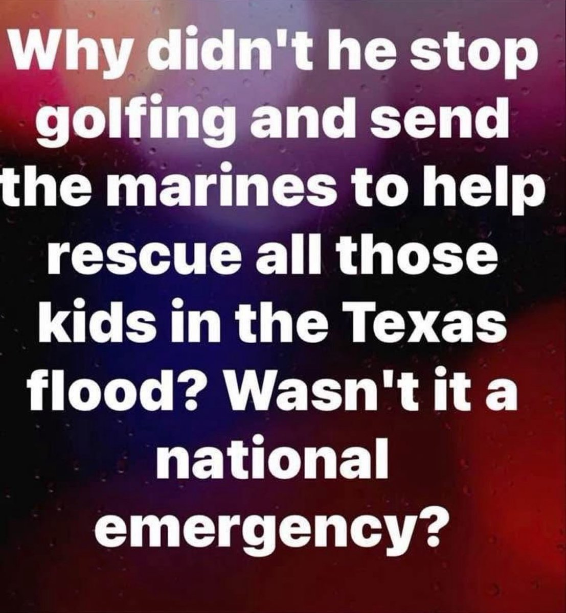 kiko69264573307's tweet photo. Exactly #TrumpBrainDead #TexasFloods #TexasFlooding https://t.co/HYSQeBmcy6
