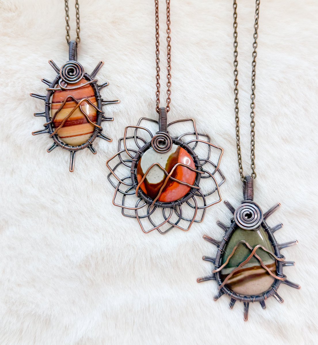 mildhippie's tweet photo. painted mountains but as crystal necklaces 🏔️

available Friday 7/11 at 8pm eastern time https://t.co/NhZ2xWy82h